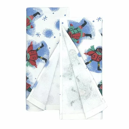 St. Nicholas Square® Grandkid Angels Kitchen Towel 2-pk. - Image 2