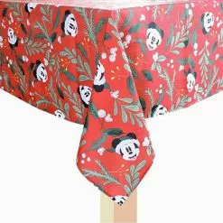 Disney's Mickey Mouse Santa Tablecloth By St. Nicholas Square®