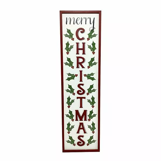St. Nicholas Square® LED Merry Christmas Porch Floor Decor - Image 2