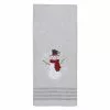 St. Nicholas Square® Yuletide Snowman Hand Towel