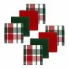 St. Nicholas Square® Holiday Plaid Dishcloth 8-pk.