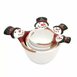 St. Nicholas Square® Yuletide Ceramic Measuring Cup Set