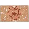 St. Nicholas Square® Deck The Halls 18'' X 30'' Coir Doormat