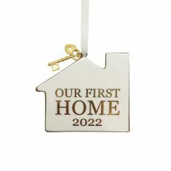 St. Nicholas Square® Our First Home 2022 Sentiment Ornament