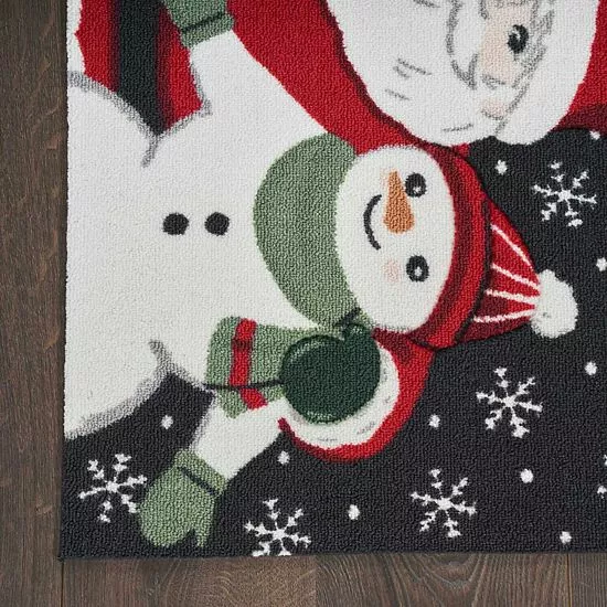 St. Nicholas Square® Santa Friends Holiday 19.5'' X 30'' Accent Rug - Image 3