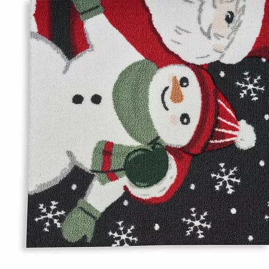 St. Nicholas Square® Santa Friends Holiday 19.5'' X 30'' Accent Rug - Image 5