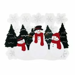 St. Nicholas Square® Cut-Out Snowman Placemat