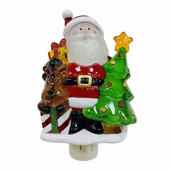St. Nicholas Square® Santa Reindeer Night Light - Image 3