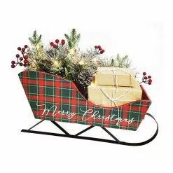 St. Nicholas Square® LED Sleigh Sitabout