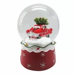 St. Nicholas Square® Santa Car Musical Snow Globe Table Decor