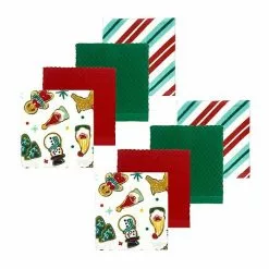 St. Nicholas Square® Gingerbread Cookies Dishcloth 8-pk.