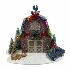 St. Nicholas Square® LED Paper Barn Decor