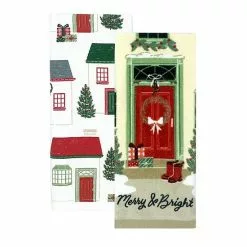 St. Nicholas Square® Front Door Kitchen Towel 2-pk.