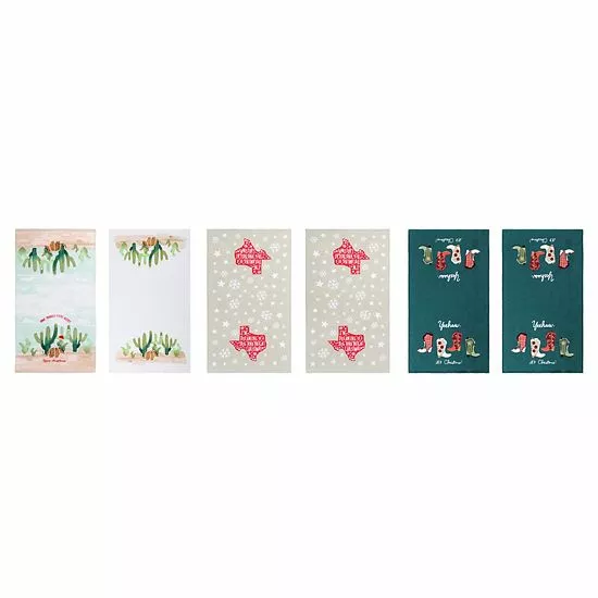 St. Nicholas Square® Texas Holiday Kitchen Towel 6-pk. - Image 3
