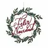 St. Nicholas Square® Feliz Navidad Metal Wreath Ornament