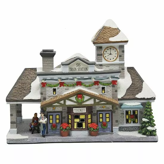 St. Nicholas Square® Village Train Station House - Image 2