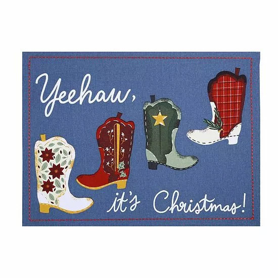 St. Nicholas Square® Yeehaw Christmas Placemat
