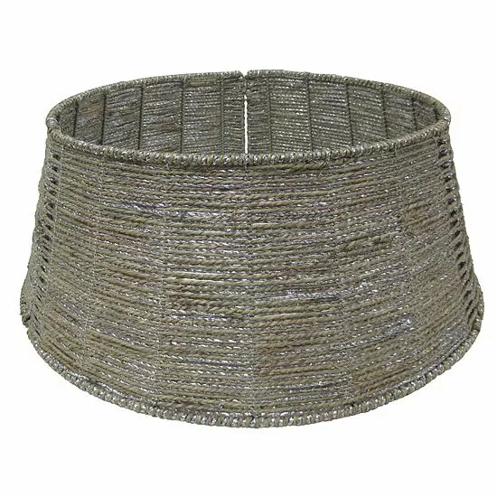 St. Nicholas Square® Tree Collar In Natural Lurex - Image 2