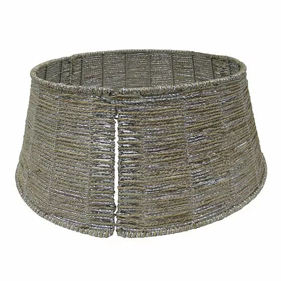St. Nicholas Square® Tree Collar In Natural Lurex - Image 3