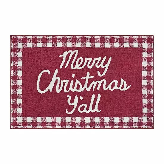 St. Nicholas Square® Merry Christmas 23'' X 35'' Rug