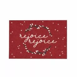 St. Nicholas Square® Rejoice Holiday 19.5'' X 30'' Accent Rug