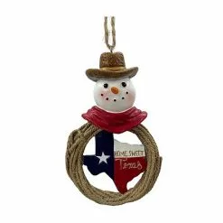 St. Nicholas Square® Snowman Lasso Ornament