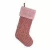 St. Nicholas Square® Memory Lane Pink Stocking