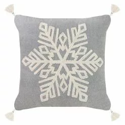 St. Nicholas Square® Snowflake Throw Pillow