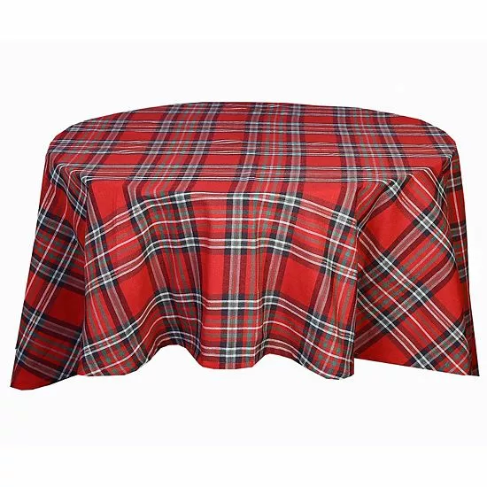 St. Nicholas Square® Tartan Plaid Tablecloth - Image 2