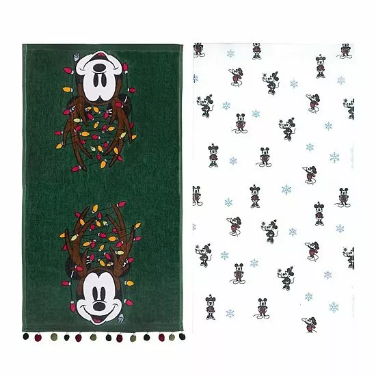 Disney's Mickey Mouse Antlers Kitchen Towel 2-pk. By St. Nicholas Square® - Image 3