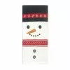 St. Nicholas Square® Snowman Face Jacquard Hand Towel