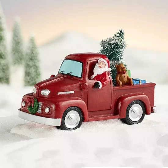St. Nicholas Square® Village Santa Truck - Image 2