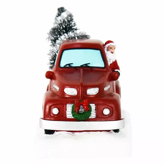 St. Nicholas Square® Village Santa Truck - Image 3