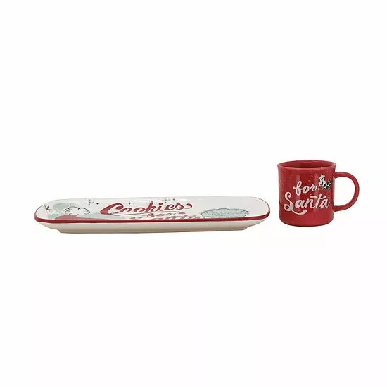 St. Nicholas Square® Memory Lane Cookies For Santa Cookie Plate & Mug Set - Image 3