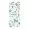 St. Nicholas Square® Love Hope Joy Peace Hand Towel