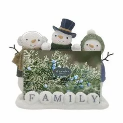 St. Nicholas Square® Family Snowman Frame