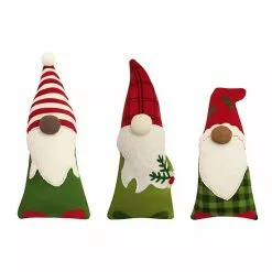 St. Nicholas Square® Shaped Gnome 3-pack Throw Pillow Set