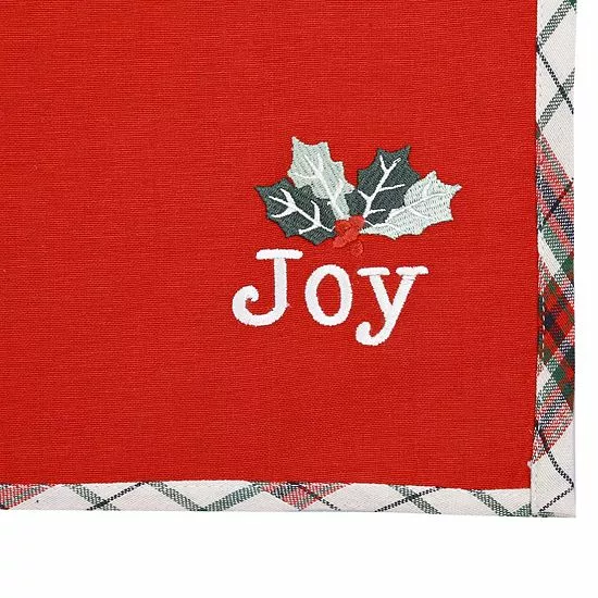 St. Nicholas Square® Joy Farmhouse Plaid Placemat - Image 4