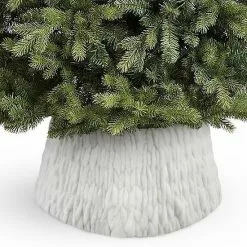 St. Nicholas Square® White Braided Tree Collar