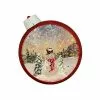 St. Nicholas Square® LED Shimmer Snowman Ornament Spinning Water Table Decor