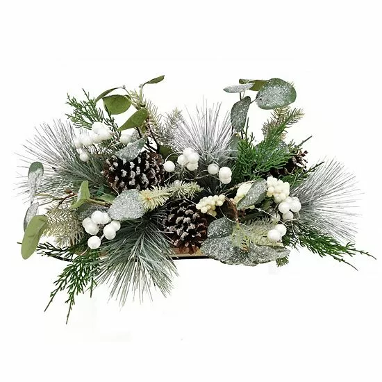 St. Nicholas Square® Pre-Lit Sled Artificial Branches Table Decor - Image 5