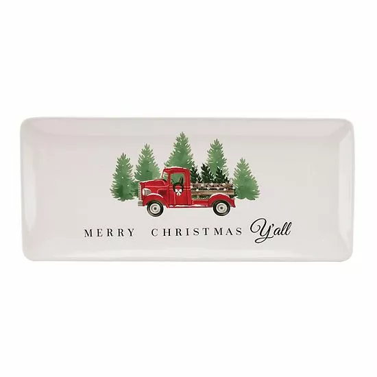 St. Nicholas Square® Humble Estate Ceramic Serving Tray