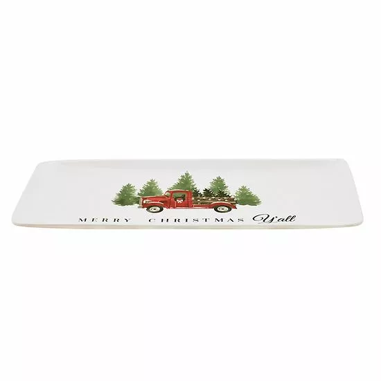 St. Nicholas Square® Humble Estate Ceramic Serving Tray - Image 2